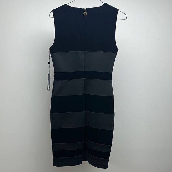 Beautiful Tommy Hilfiger Black Sleeveless Sheath Dress size 4 - Picture 5 of 8